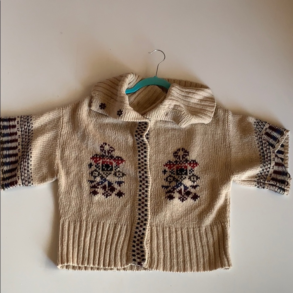 Cozy tan sweater